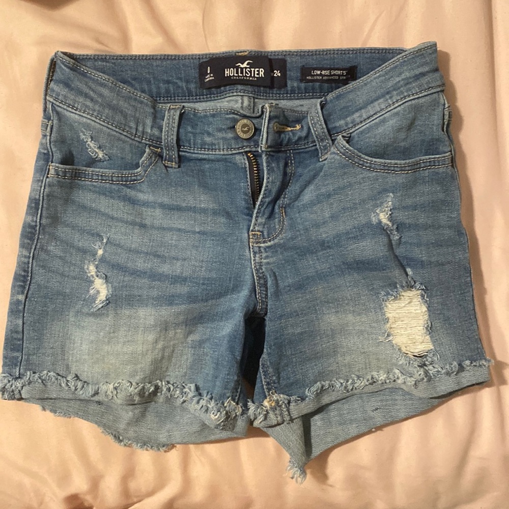 Hollister denim shorts